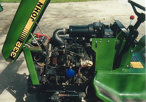 332 engine left