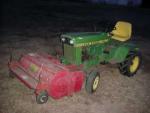 1968 140H3 sidetag with Haban flail mower